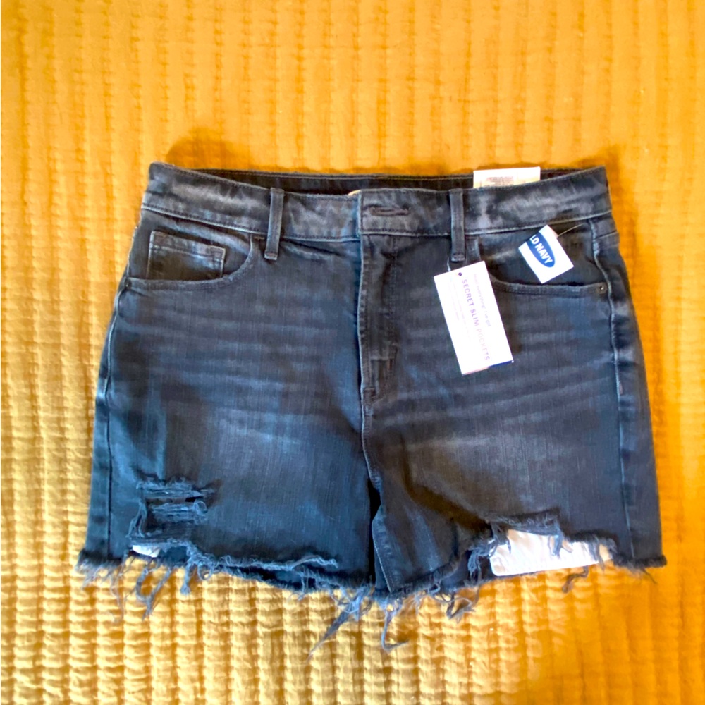 Old Navy Distressed Cut Off Denim Shorts